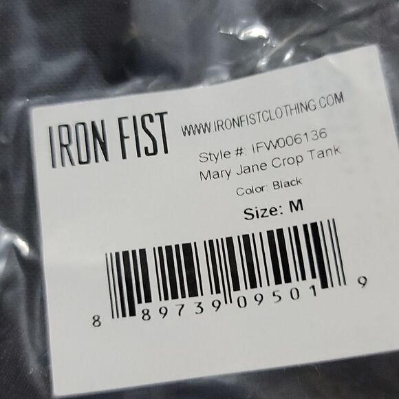 Iron fist Mary Jane crop tank - Picture 6 of 6